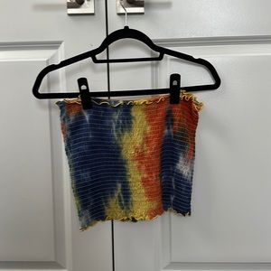 tie dye tube top